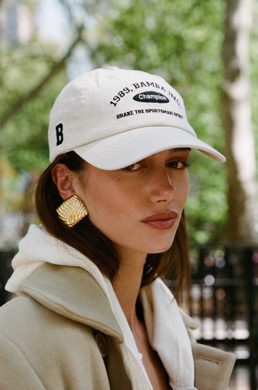BAMBA CHAMPION cap- beige  -  ACCESSORIES  -  B Ā M B A S W I M