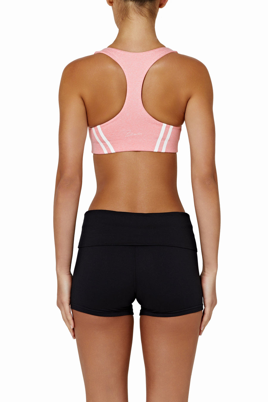 Sports Academy Bra - pink marle/ wht  -  CLOTHING  -  B Ā M B A S W I M