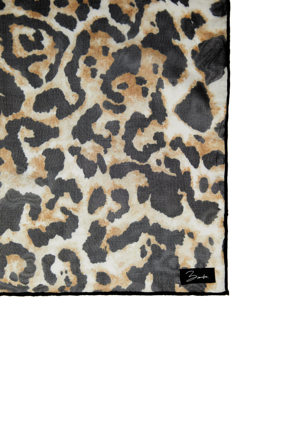 SILK scarf- leopard  -  ACCESSORIES  -  B Ā M B A S W I M