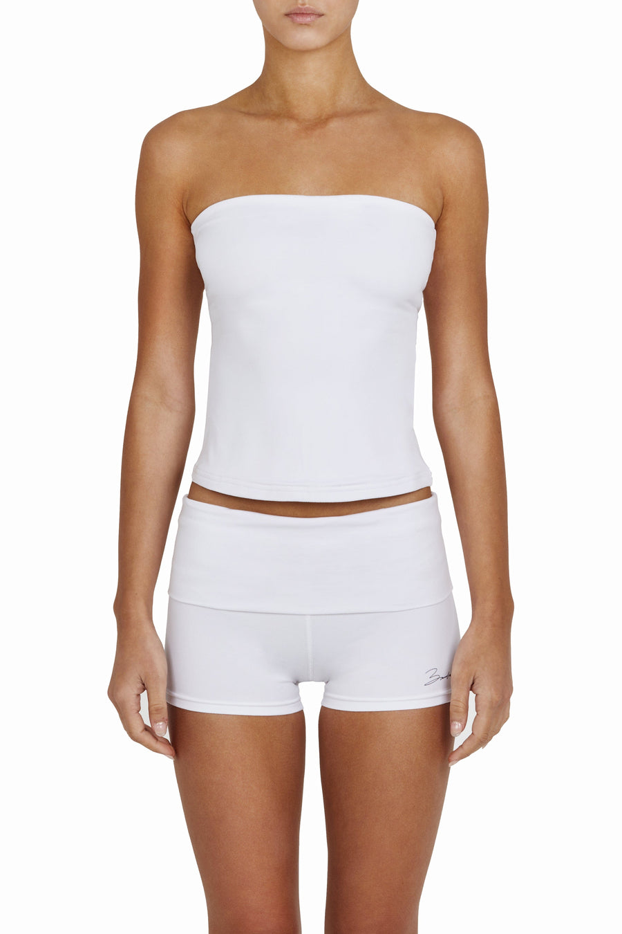BASE shorts - bianco  -  CLOTHING  -  B Ā M B A S W I M