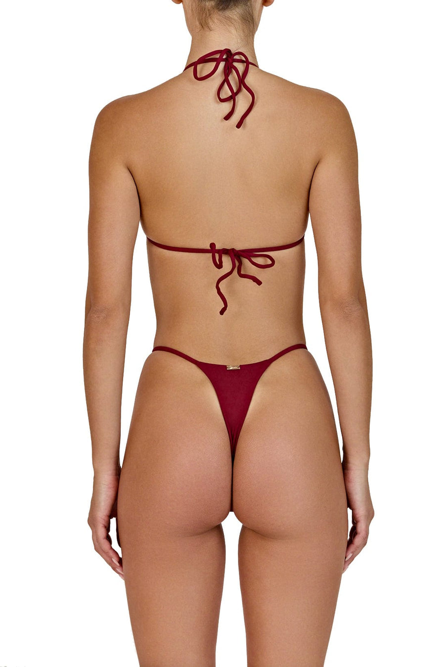 BAHAMA bottoms - maroon  -  SWIM BOTTOMS  -  B Ā M B A S W I M