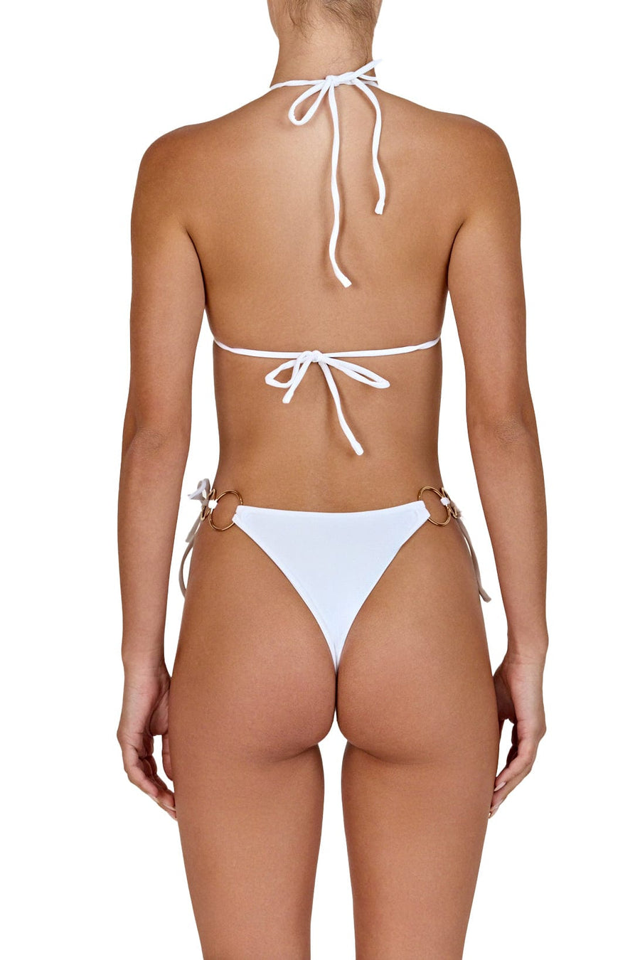 ELECTRA top- pure white  -  SWIM TOPS  -  B Ā M B A S W I M