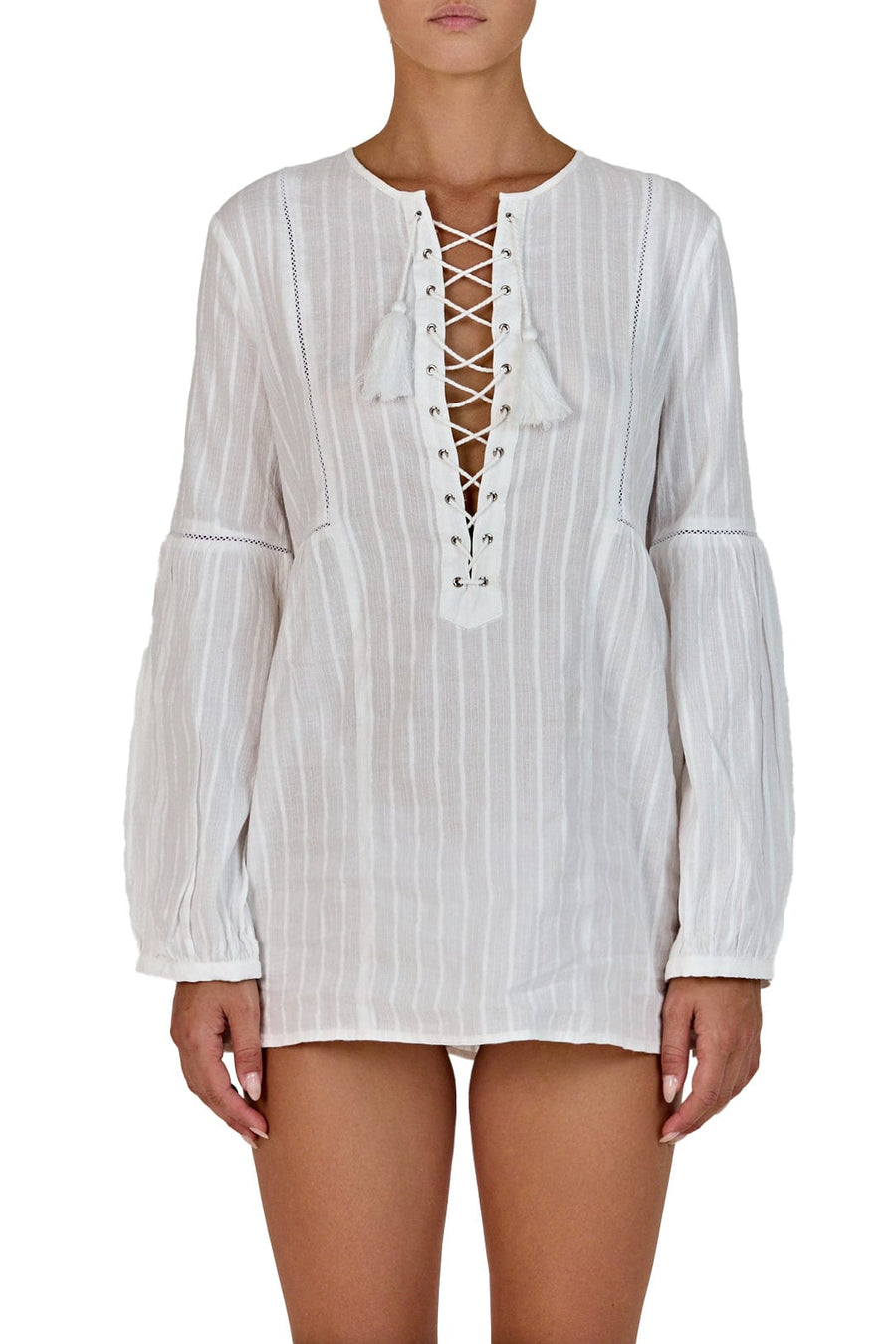 GYPSY shirt dress  -  CLOTHING  -  B Ā M B A S W I M