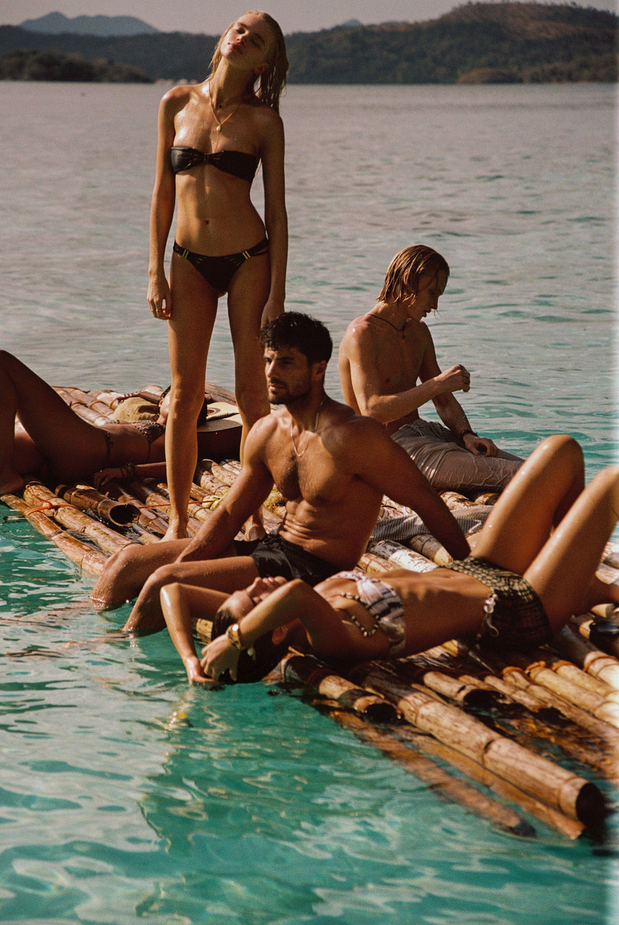 SIRENS bottoms - jet black  -  SWIM BOTTOMS  -  B Ā M B A S W I M