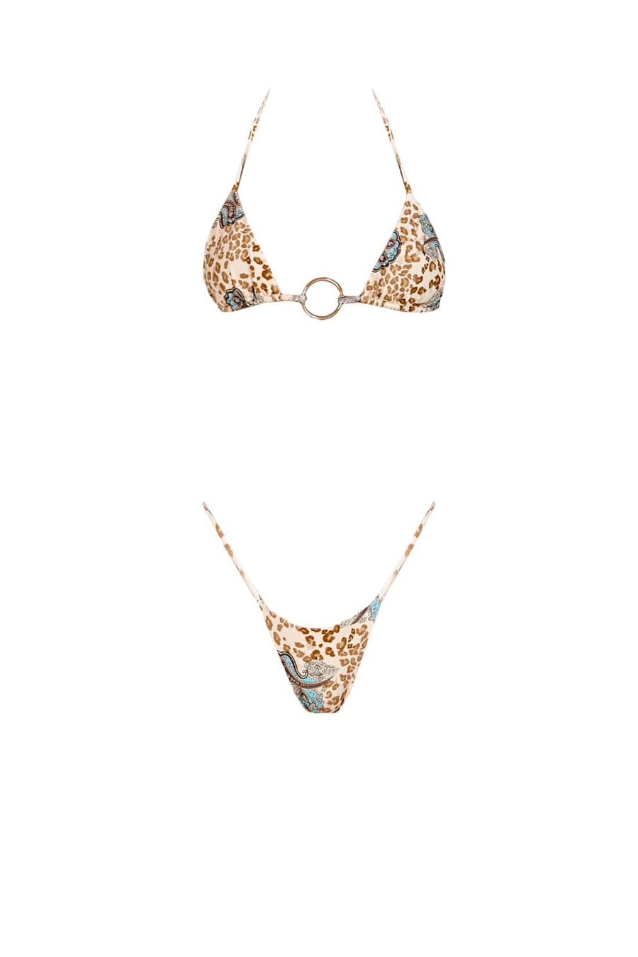 BAHAMA bottoms - leopard boheme  -  SWIM BOTTOMS  -  B Ā M B A S W I M