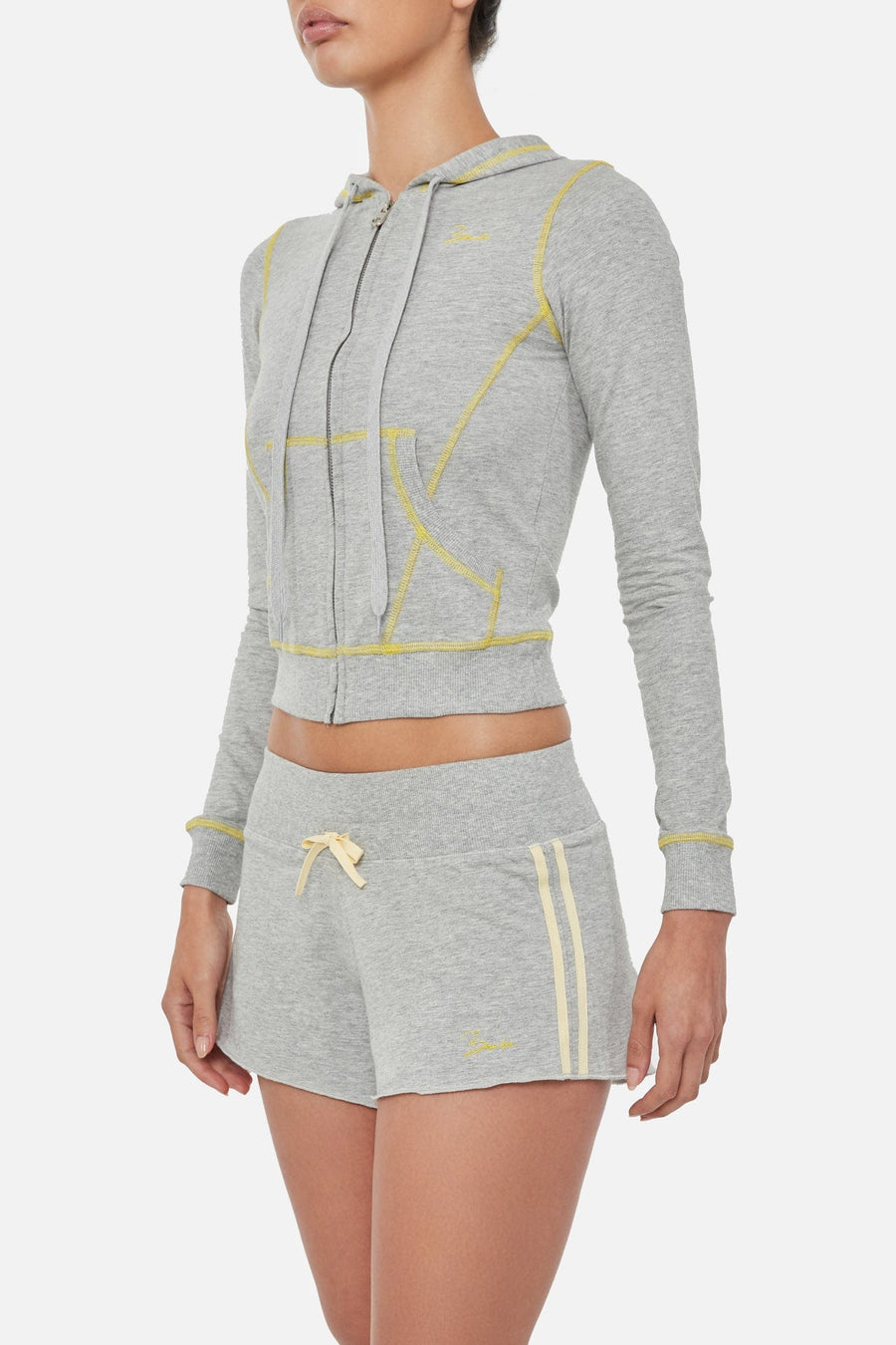 ESPRITE shorts- grey/ lemon  -  CLOTHING  -  B Ā M B A S W I M