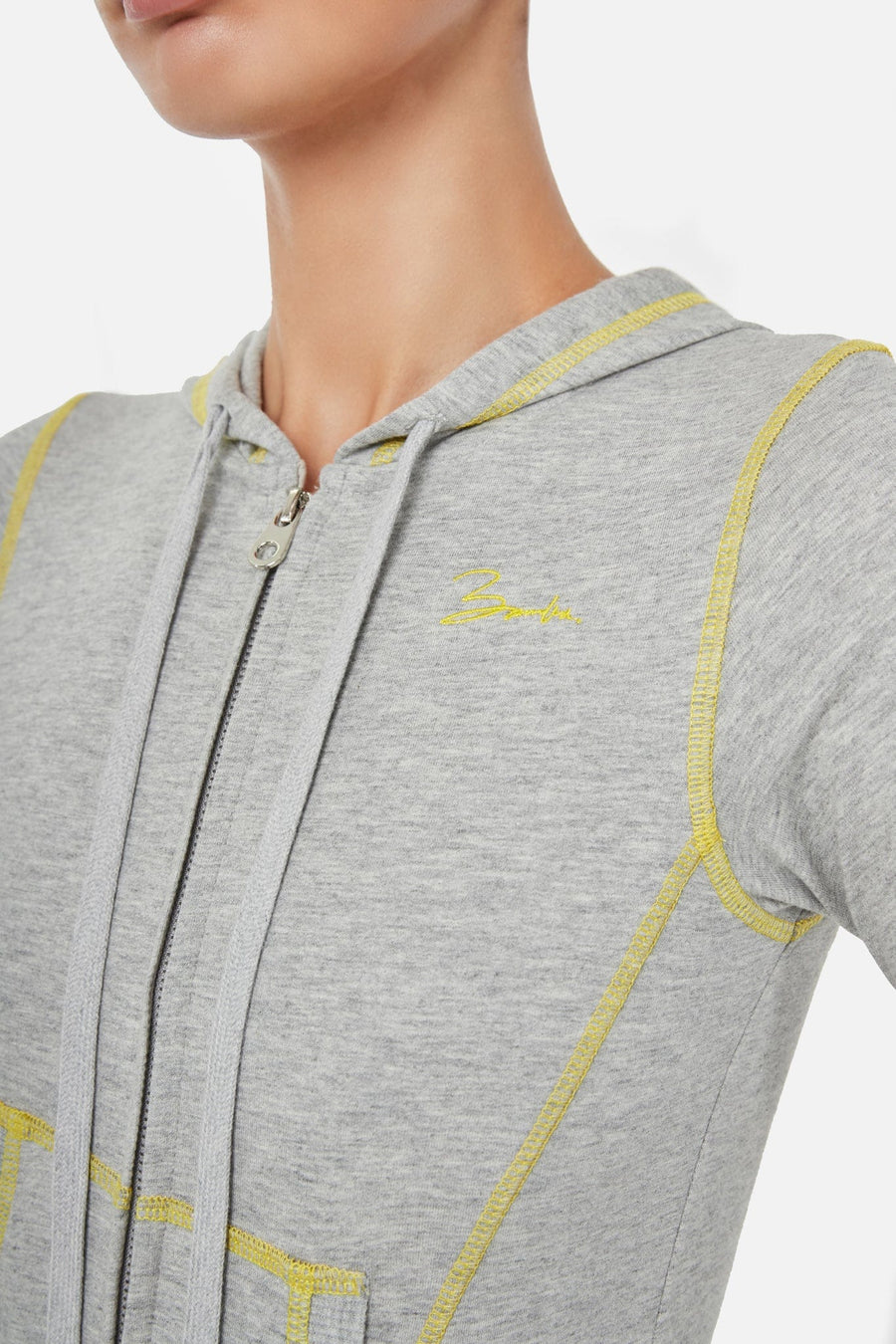 ESPRITE jacket- grey/ lemon  -  CLOTHING  -  B Ā M B A S W I M