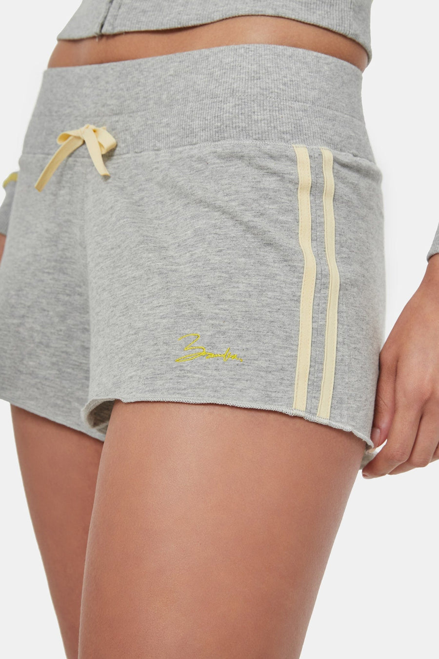 ESPRITE shorts- grey/ lemon  -  CLOTHING  -  B Ā M B A S W I M