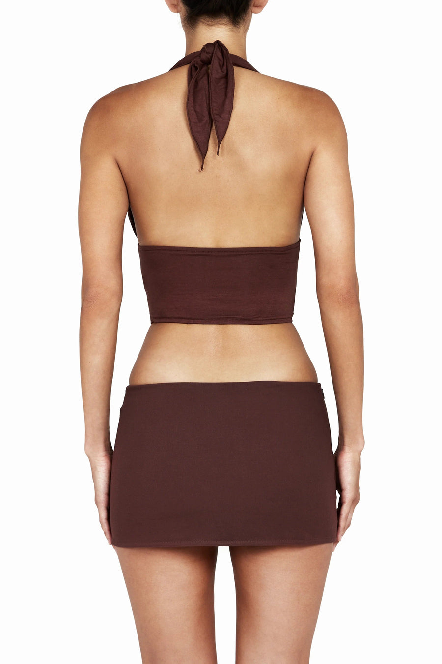 NEPTUNE top- cacao  -  CLOTHING  -  B Ā M B A S W I M