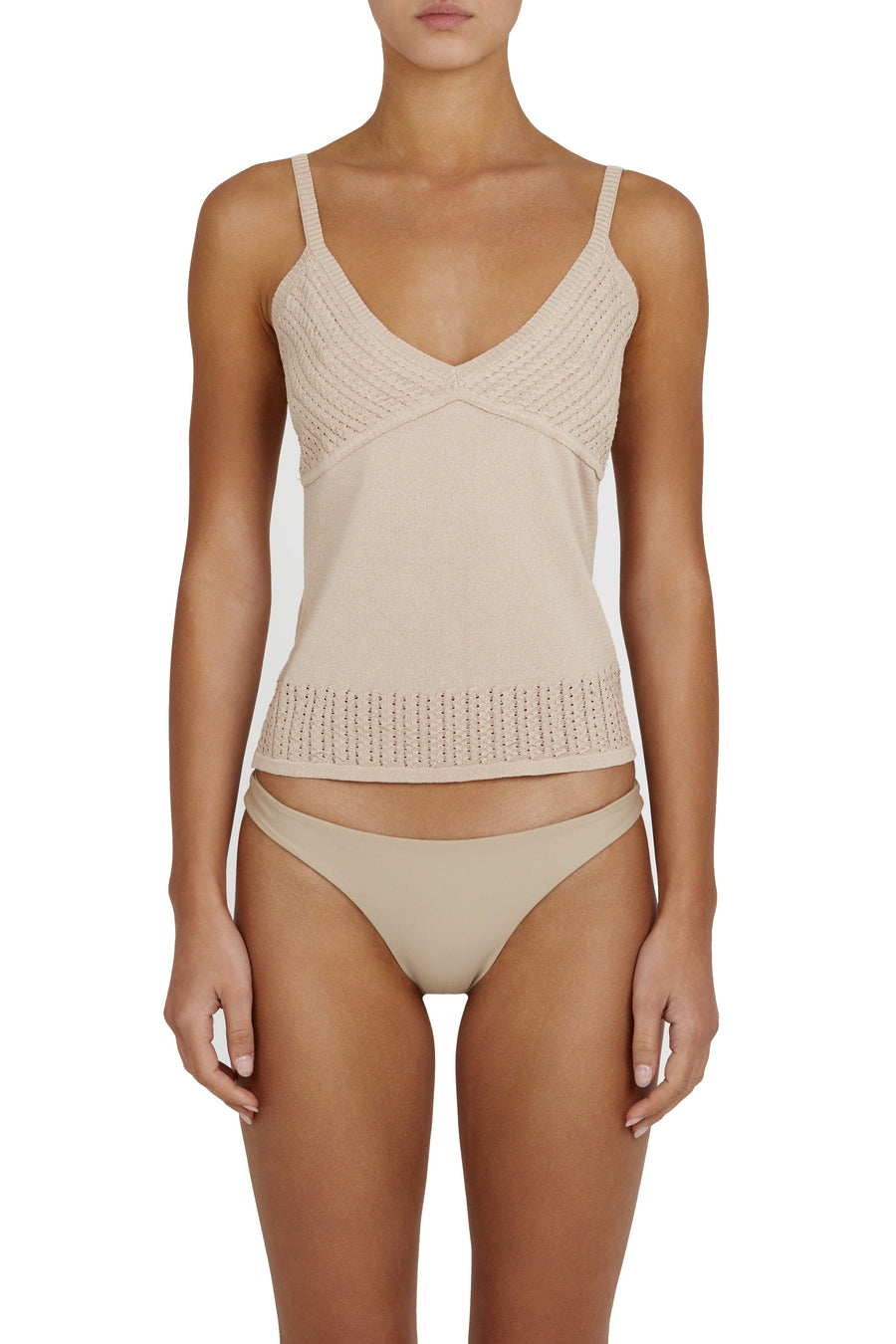 HAUTE top- nude  -  CLOTHING  -  B Ā M B A S W I M
