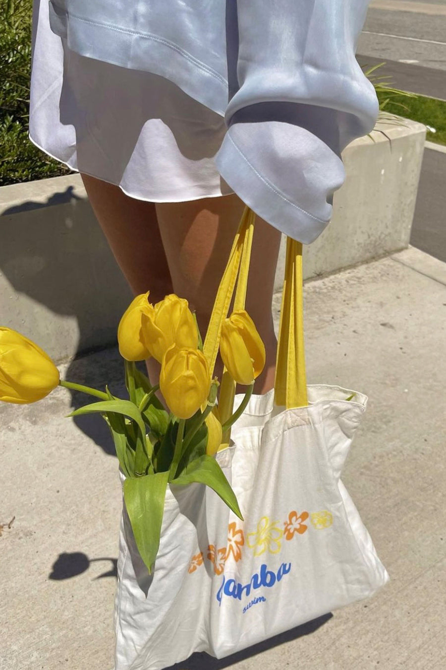 BAMBA HAWAIIAN tote bag  -  ACCESSORIES  -  B Ā M B A S W I M