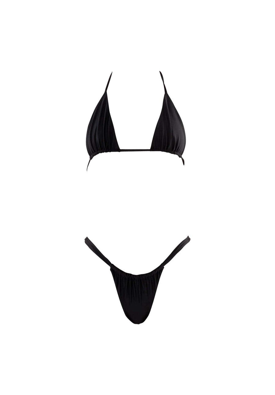 AMORE bottoms - jet black  -  SWIM BOTTOMS  -  B Ā M B A S W I M