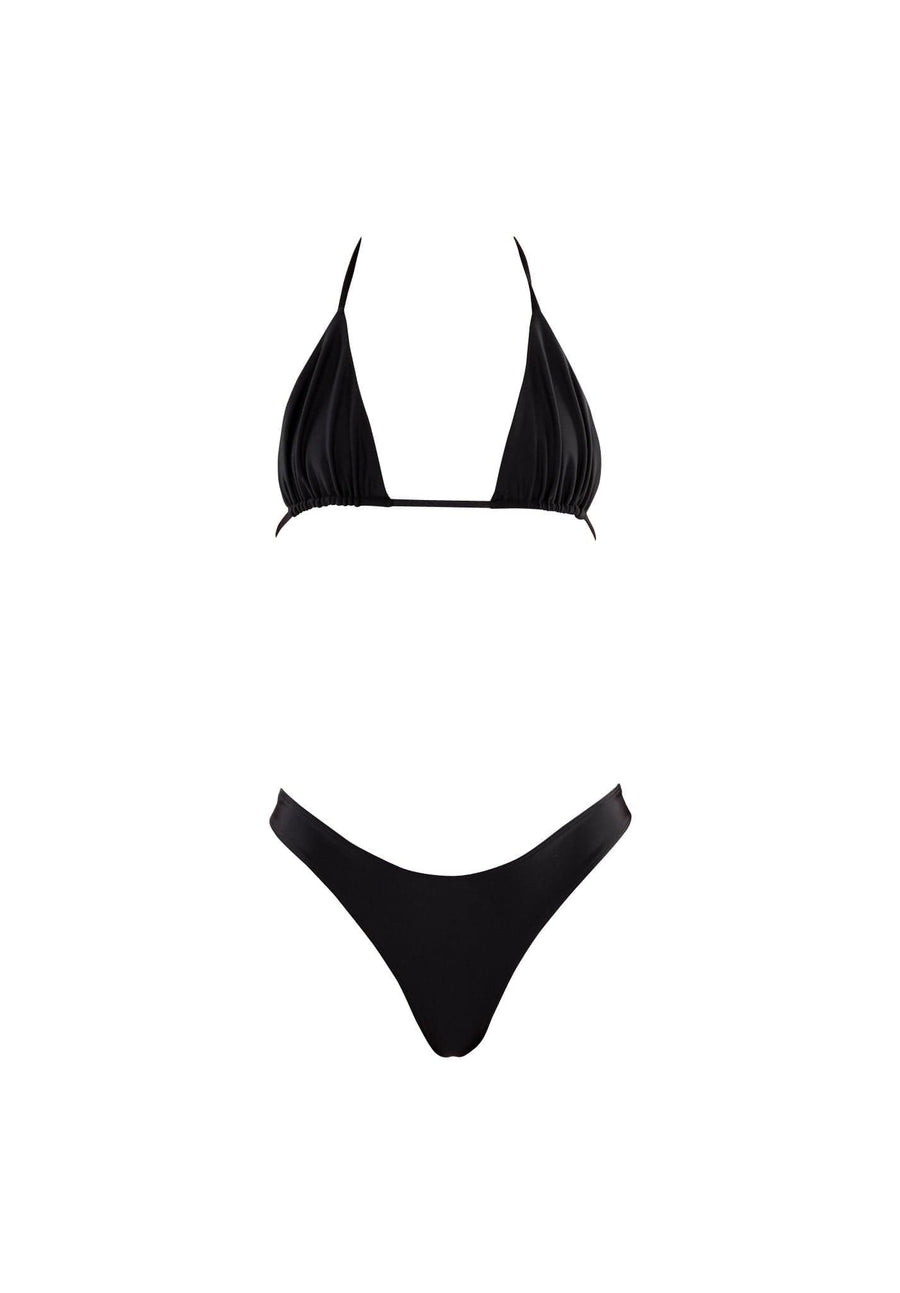 ELLE bottoms - jet black  -  SWIM BOTTOMS  -  B Ā M B A S W I M