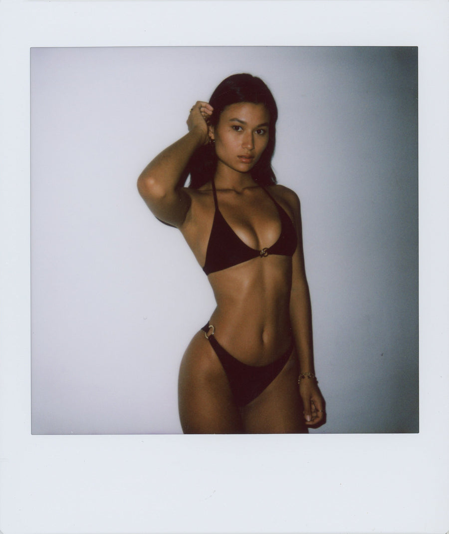 ATLAS bottoms - jet black  -  SWIM BOTTOMS  -  B Ā M B A S W I M
