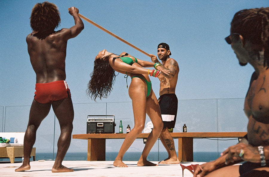AMORE bottoms - forest green  -  SWIM BOTTOMS  -  B Ā M B A S W I M