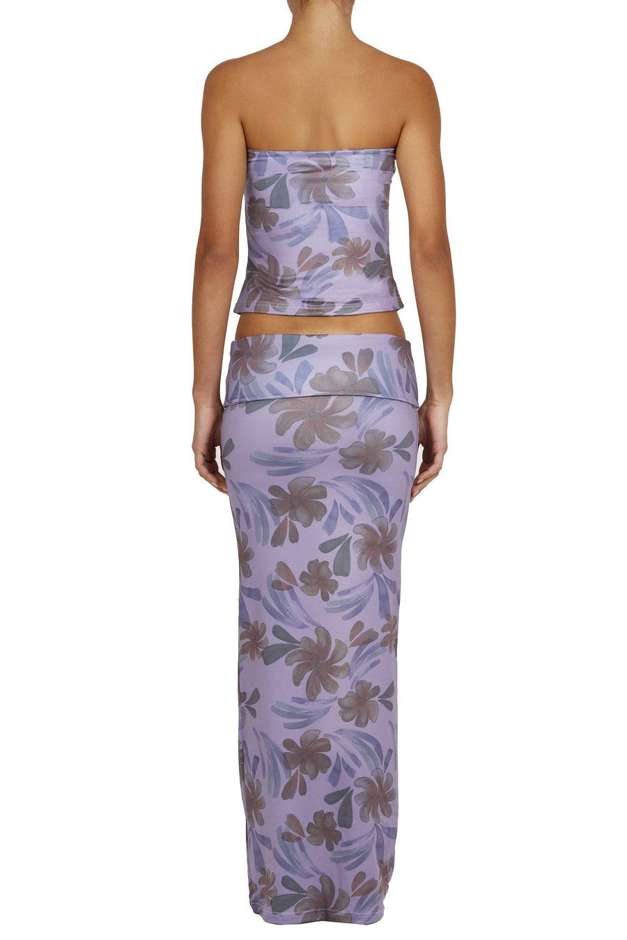 BASE tube top- monet  -  CLOTHING  -  B Ā M B A S W I M