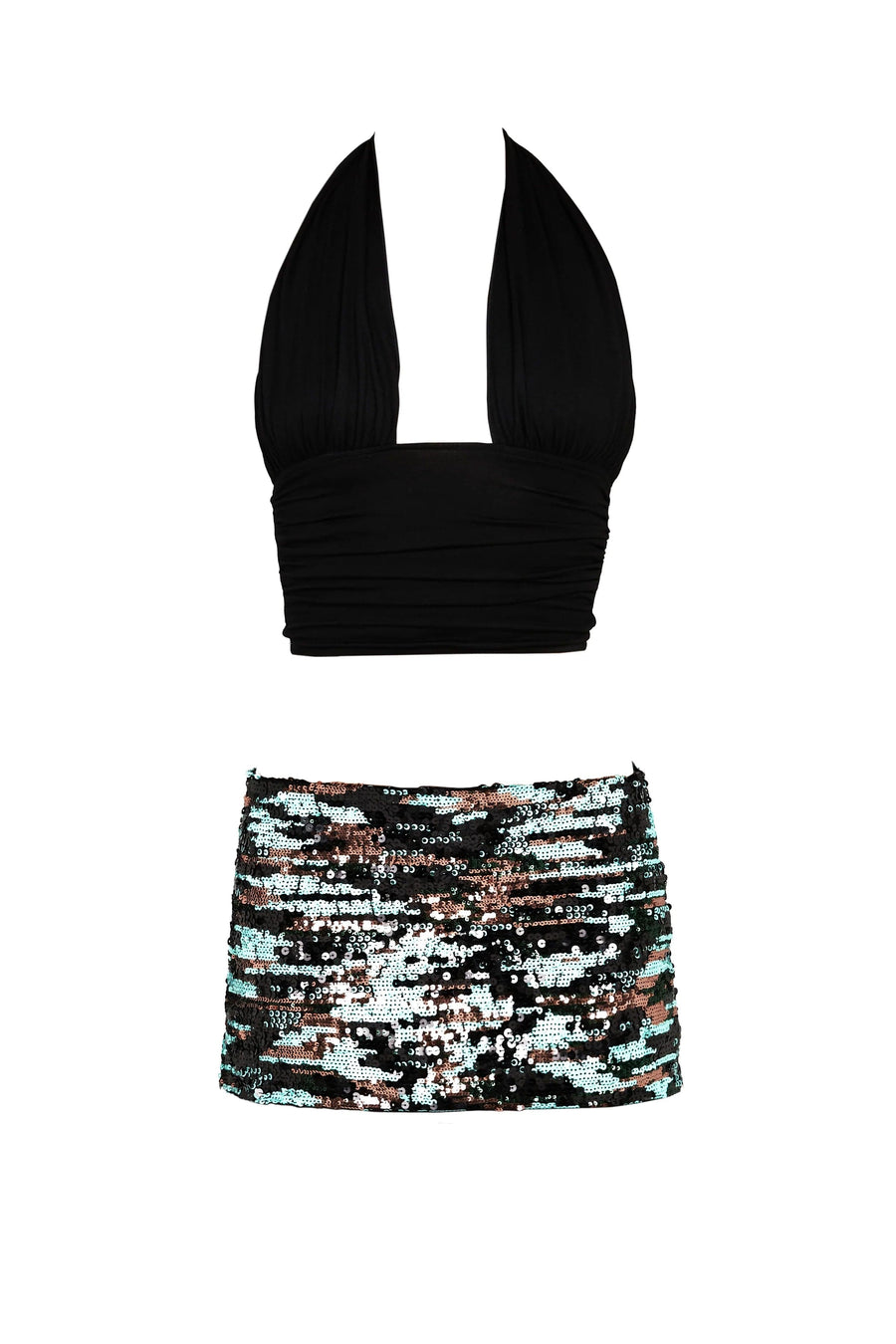 NEPTUNE top- black  -  CLOTHING  -  B Ā M B A S W I M
