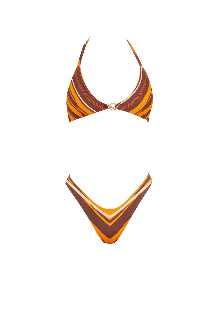 ELLE bottoms - tangerine cacao  -  SWIM BOTTOMS  -  B Ā M B A S W I M