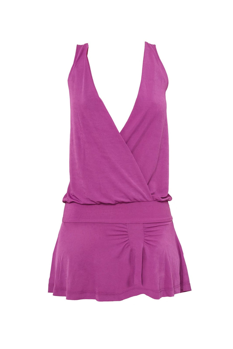 bamba swim purple dress SAMBA dress- violet