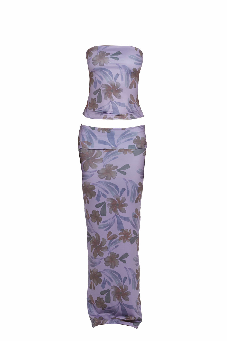 BASE tube top- monet  -  CLOTHING  -  B Ā M B A S W I M