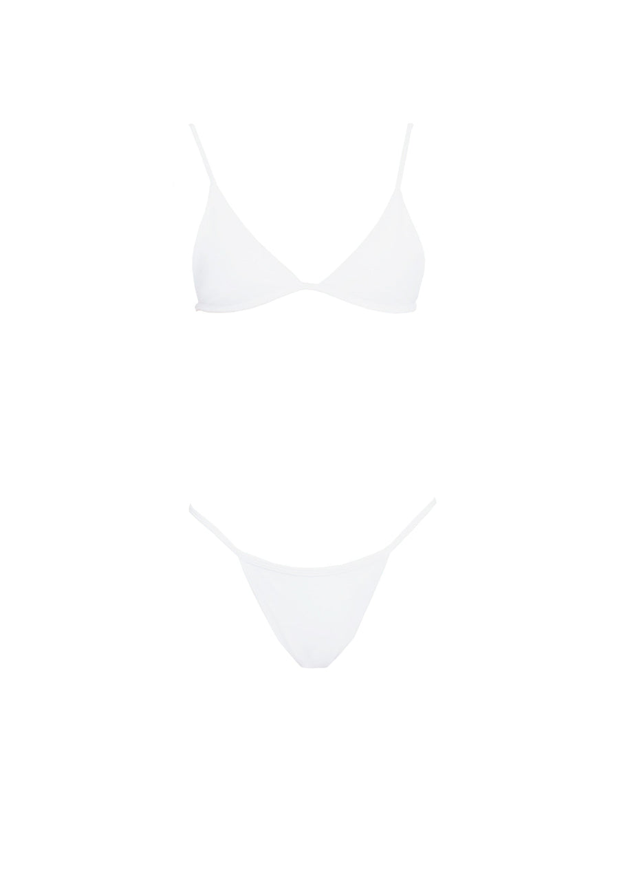 PRINCE bottoms - pure white  -  SWIM BOTTOMS  -  B Ā M B A S W I M